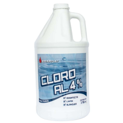 Adarga cloro líquido