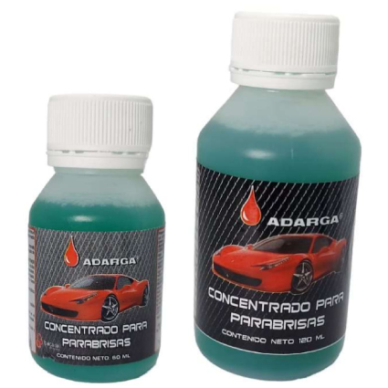Adarga concentrado para parabrisas